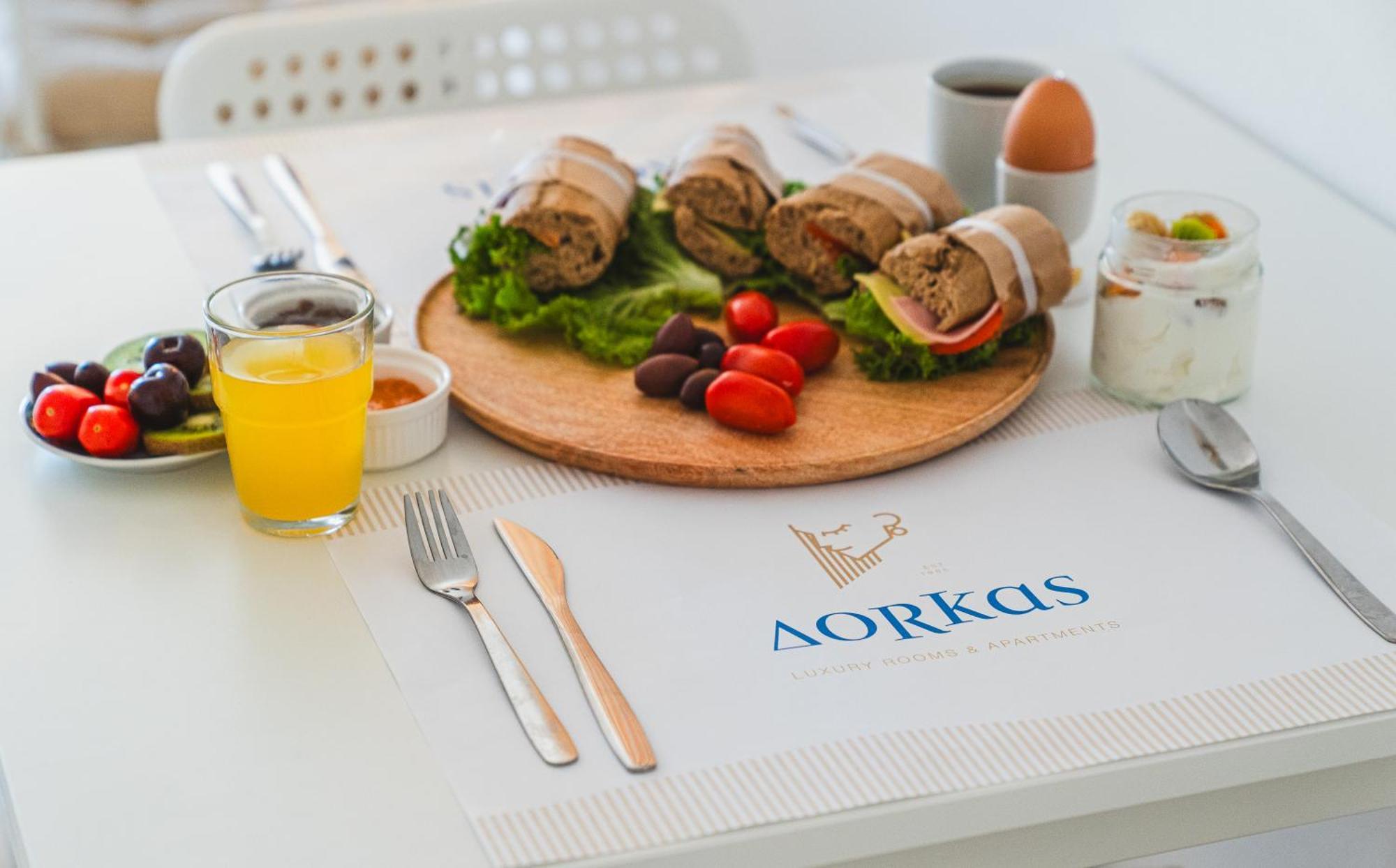 Dorkas Luxury Rooms&Apartments Livadakia Ngoại thất bức ảnh